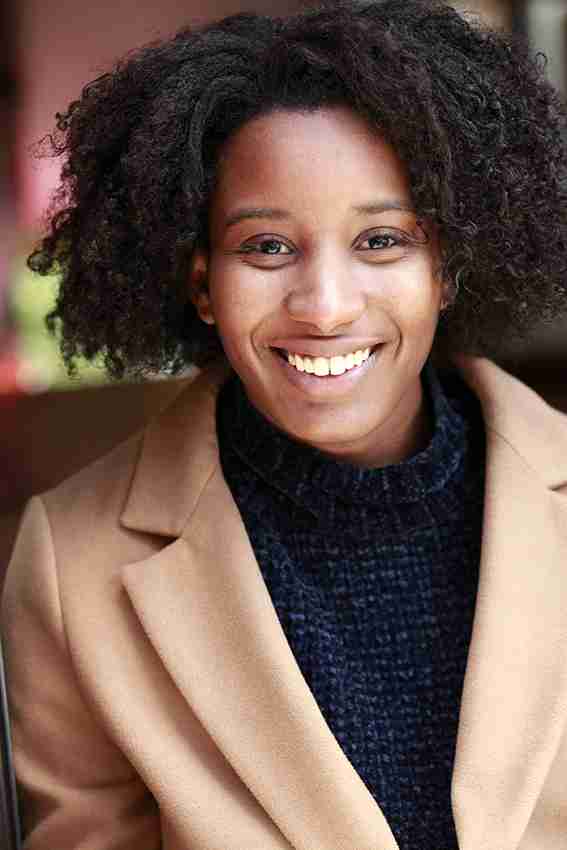 Professional actor headshot of Nyasha Hernandez, photographed by Vincenzo Photography in Chichester.
