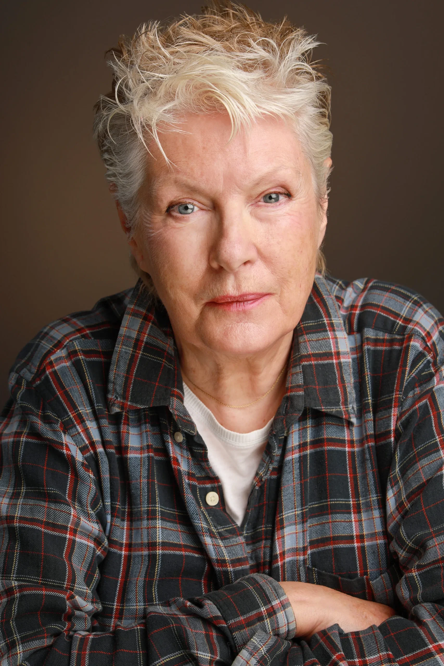 Professional actor headshot of Susan Wooldridge, photographed by Vincenzo Photography in Chichester.