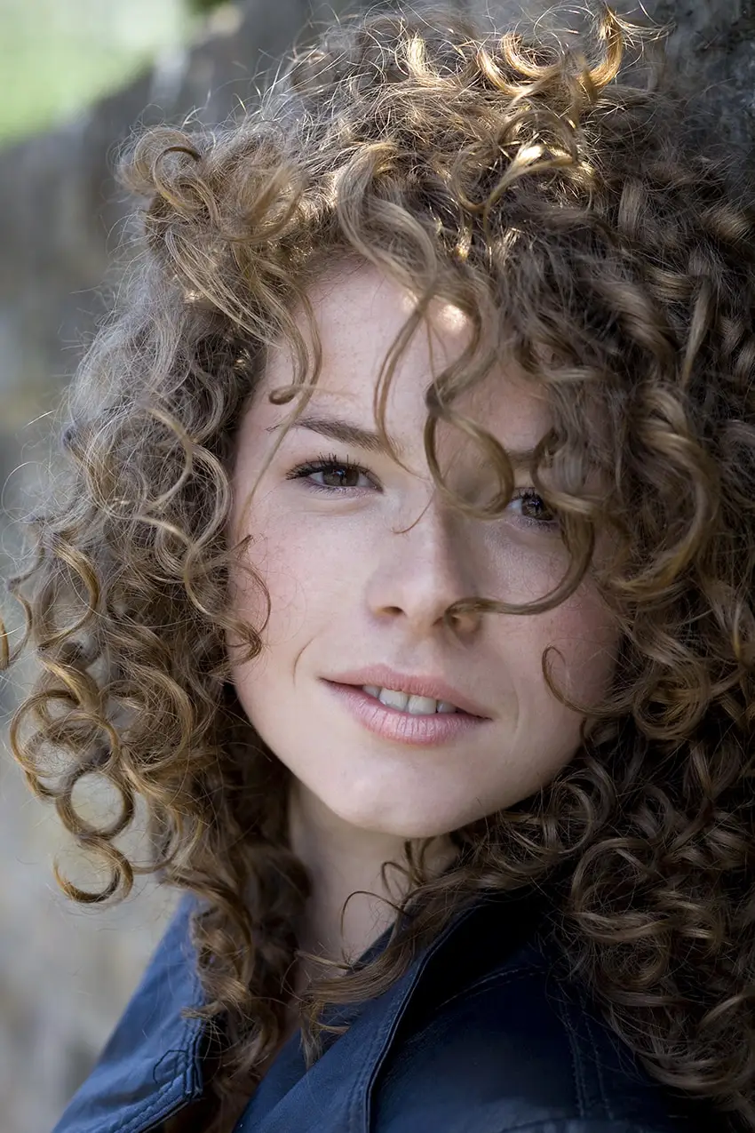 Professional actor headshot of Oscar and BAFTA-winning actress Jessie Buckley, photographed by Vincenzo Photography in Chichester.