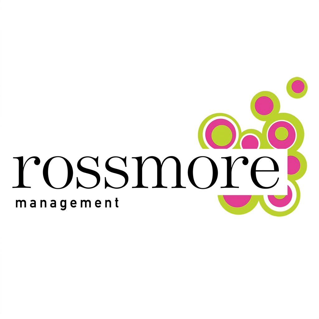 Rossmore Management logo — professional actor headshots by Vincenzo Photography, Chichester.